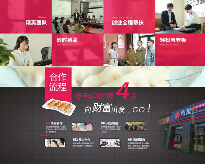 開餃子店請認(rèn)準(zhǔn)惠美餃子